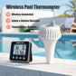 Thermomètre de piscine sans fil avec affichage numérique flottant – image 2