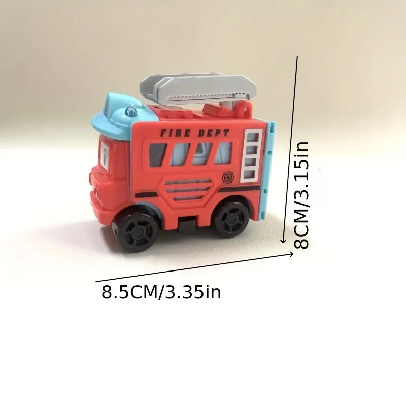 Véhicule jouet transformable 2 en 1 sans piles