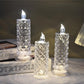 Bougies LED décoratives à changement de couleur et piles AA