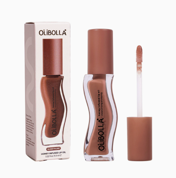Huile à lèvres parfum glace – Fini brillant – Lot de 2