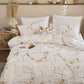 Parure de lit en tissu tissé, plusieurs motifs