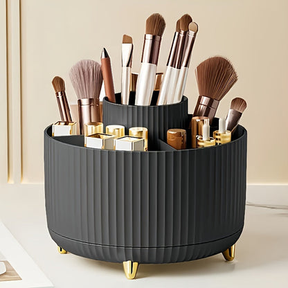 Organisateur de maquillage rotatif à cinq compartiments