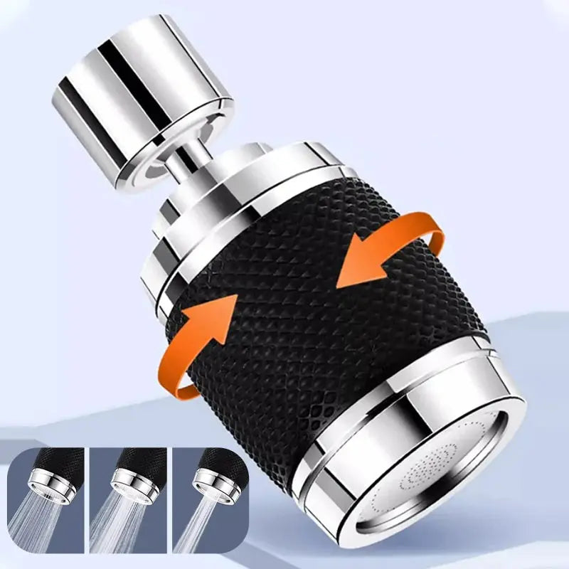 Embout anti-éclaboussures orientable pour robinet