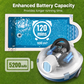 Robot nettoyeur de piscine sans fil – Autonomie 120 min, stationnement automatique, batterie 5200 mAh
