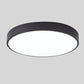 Plafonnier rond fin à trois teintes lumineuses