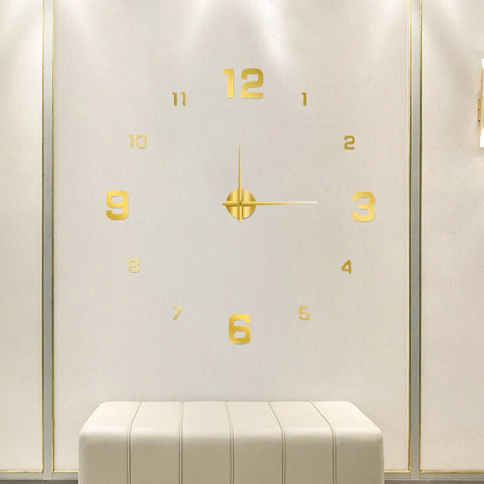 Horloge murale ronde à quartz, diamètre 30 cm