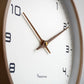 Horloge murale en bois, diamètre 30 cm