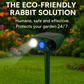 Répulsif solaire de jardin à fréquence réglable