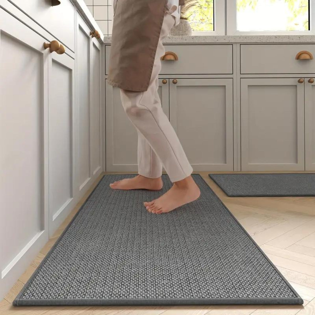 Tapis de cuisine rembourré à dessous texturé