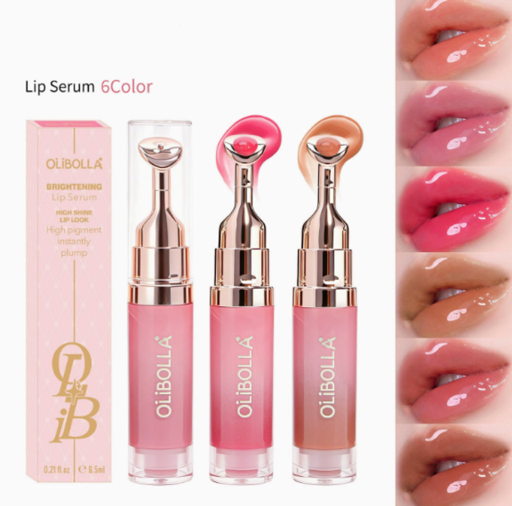 Gloss hydratant pour les lèvres – Embout métallique et fini miroir – Lot de 2