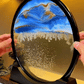 Tableau décoratif 3D à sable mouvant – bleu – image 7