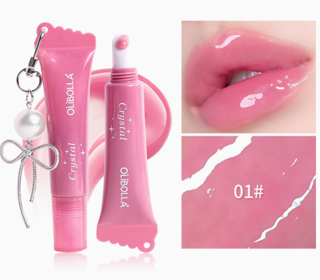 Gloss liquide aux peptides – Couleur et brillance – Lot de 2
