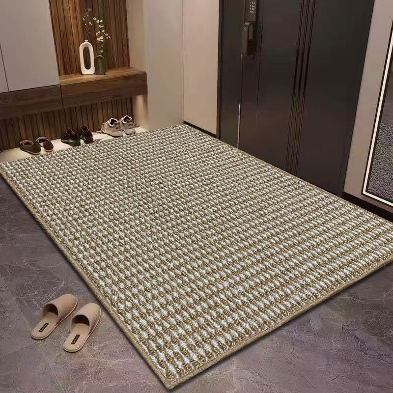 Tapis d'entrée absorbant lavable à base antidérapante