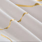 Parure de lit en tissu tissé, plusieurs motifs