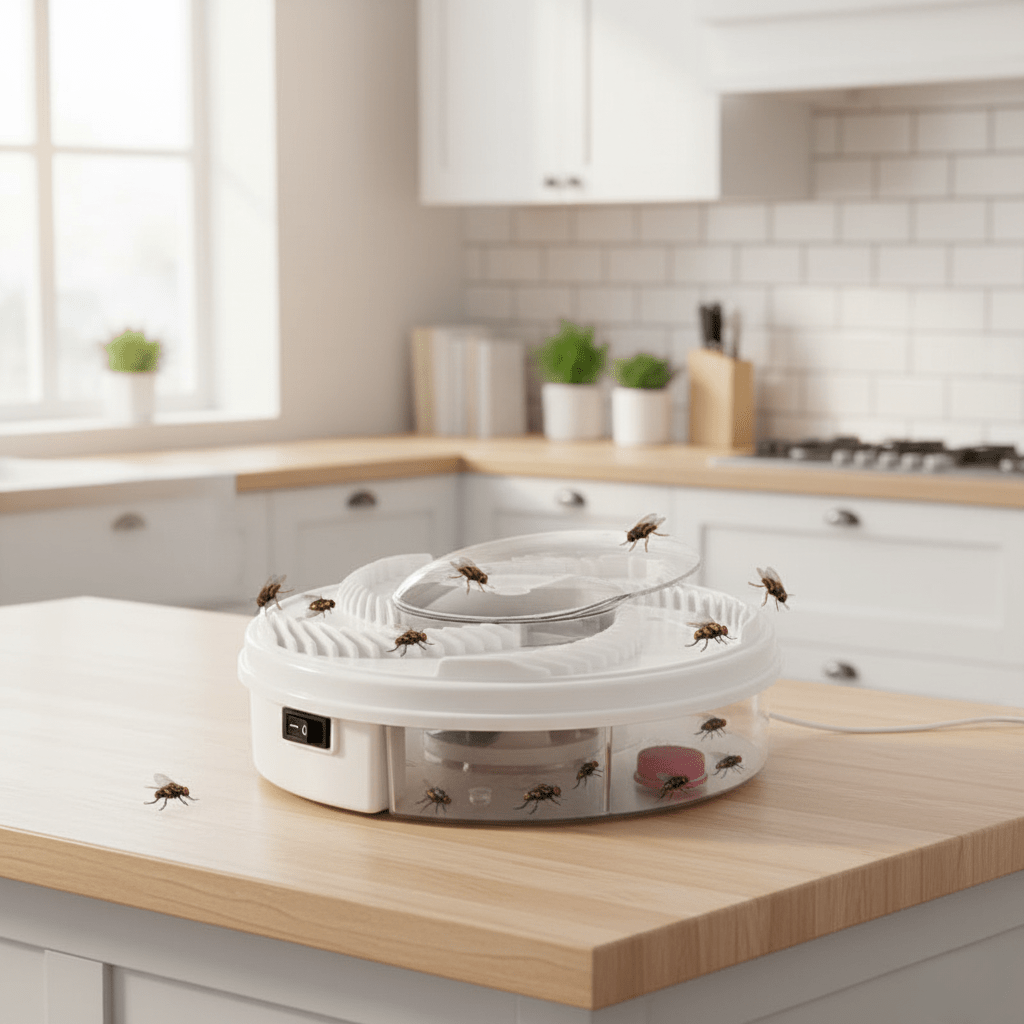 Attrape-mouches et insectes USB – Piège intérieur silencieux – image 1