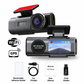 Caméra embarquée avant 4K et arrière 1080p avec GPS et Wi-Fi
