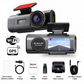 Caméra embarquée avant 4K et arrière 1080p avec GPS et Wi-Fi