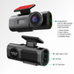 Caméra embarquée avant 4K et arrière 1080p avec GPS et Wi-Fi