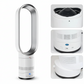 Ventilateur sans pales apparentes avec télécommande