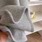 Manteau châle en mélange de microfibres