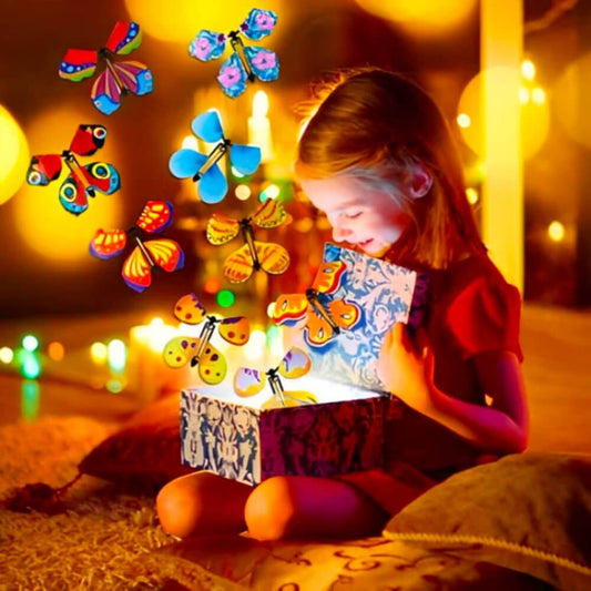 Boîte cadeau surprise à papillons volants