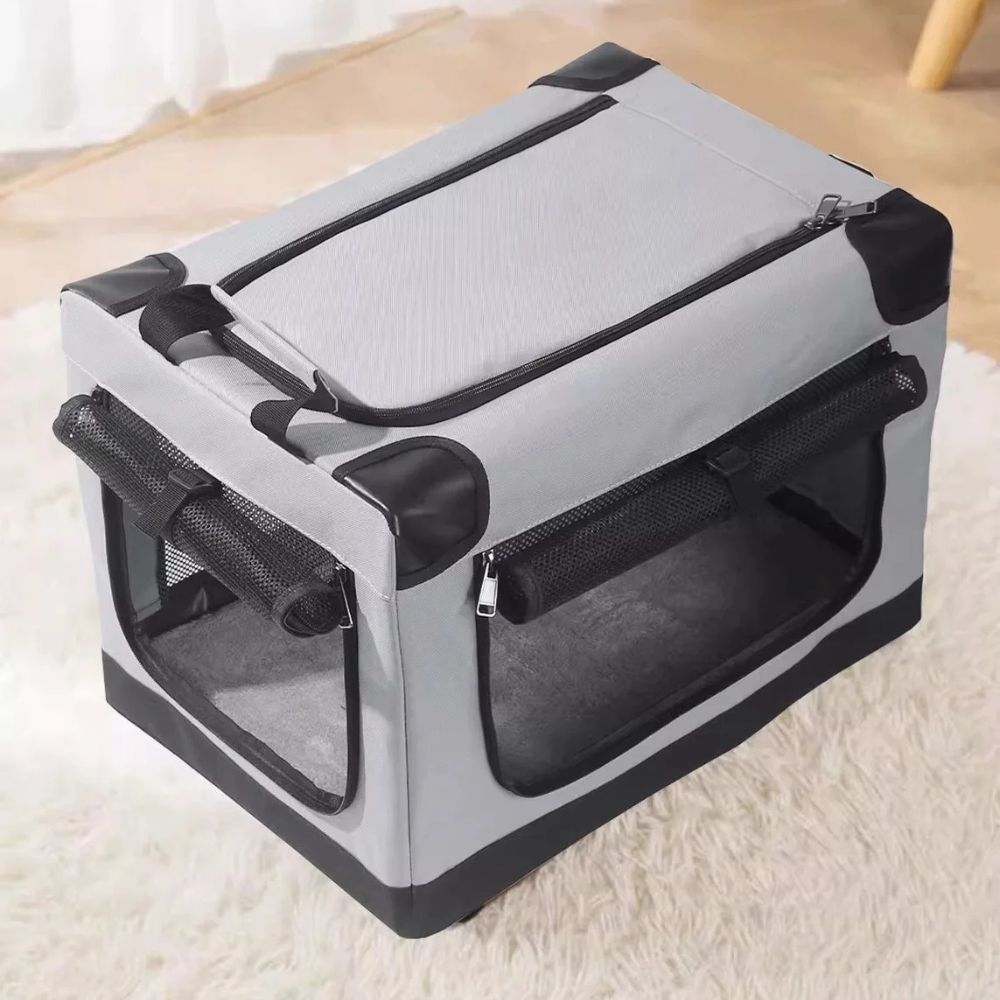 Felineau Cage Pliable Portable pour Petit Chien | Caisse de Transport Légère Maison et Voyage