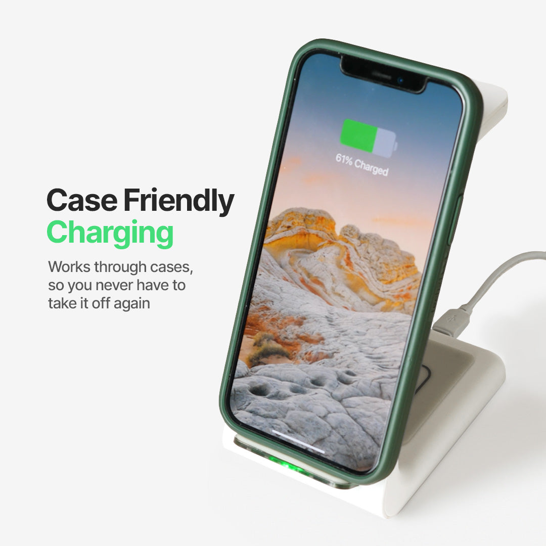 Station de recharge sans fil pour plusieurs appareils, jusqu'à 15 W