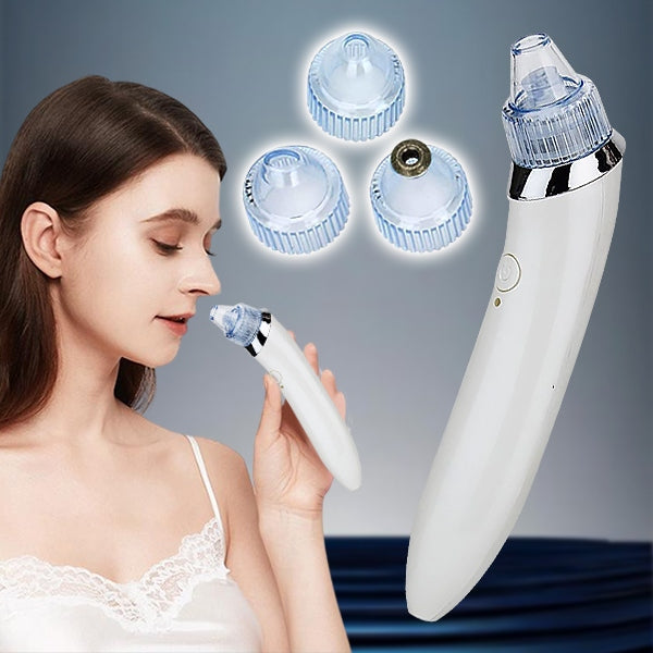Nettoyeur de pores et appareil de microdermabrasion 2 en 1