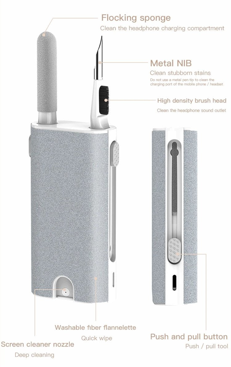 Kit de nettoyage 5-en-1 pour appareils électroniques – image 3