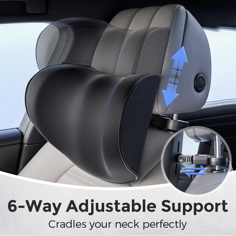 Appui-tête latéral réglable pour voiture