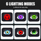 Éclairage décoratif à LED pour véhicule, télécommande en option