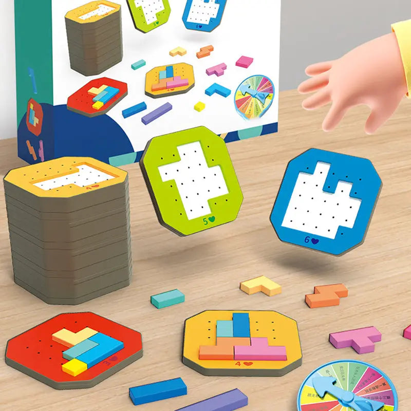 Casse-tête de formes à assembler pour enfants
