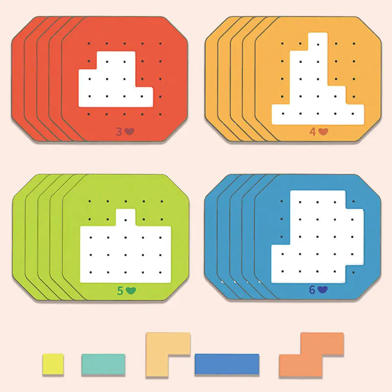 Casse-tête de formes à assembler pour enfants
