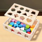 Jeu de tri de formes et perles sur tiges