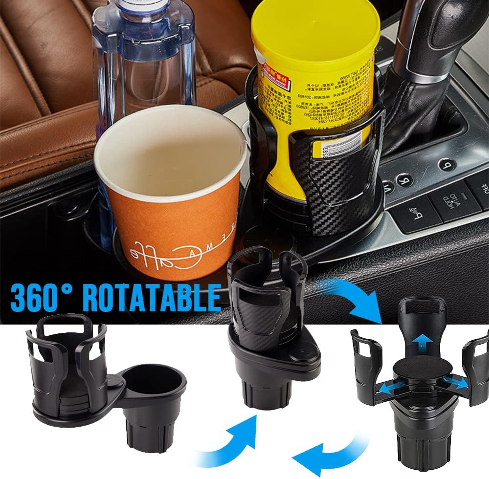 Support de console automobile avec porte-gobelets