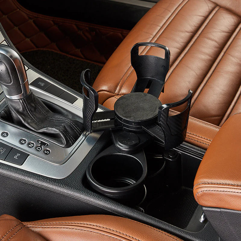 Support de console automobile avec porte-gobelets