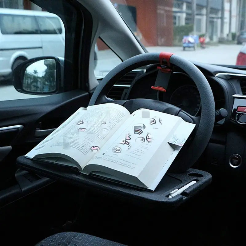Plateau pour volant de voiture