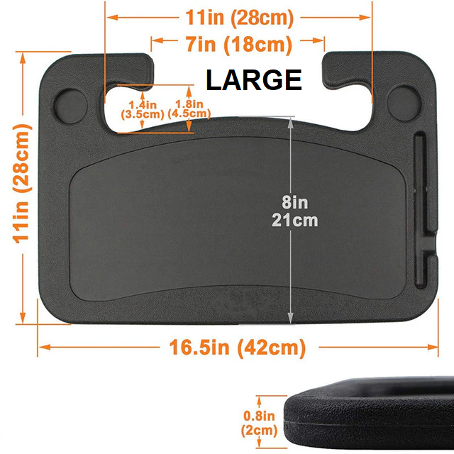 Plateau pour volant de voiture