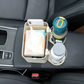 Organiseur de console automobile avec porte-gobelets