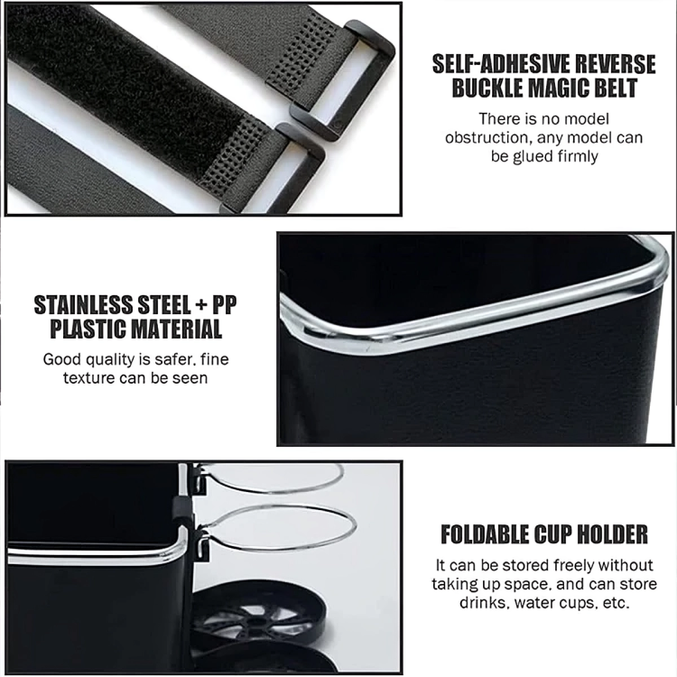 Organiseur de console automobile avec porte-gobelets