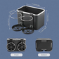 Organiseur de console automobile avec porte-gobelets