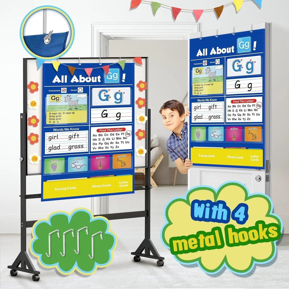 Tableau d’apprentissage de l’alphabet pour enfants