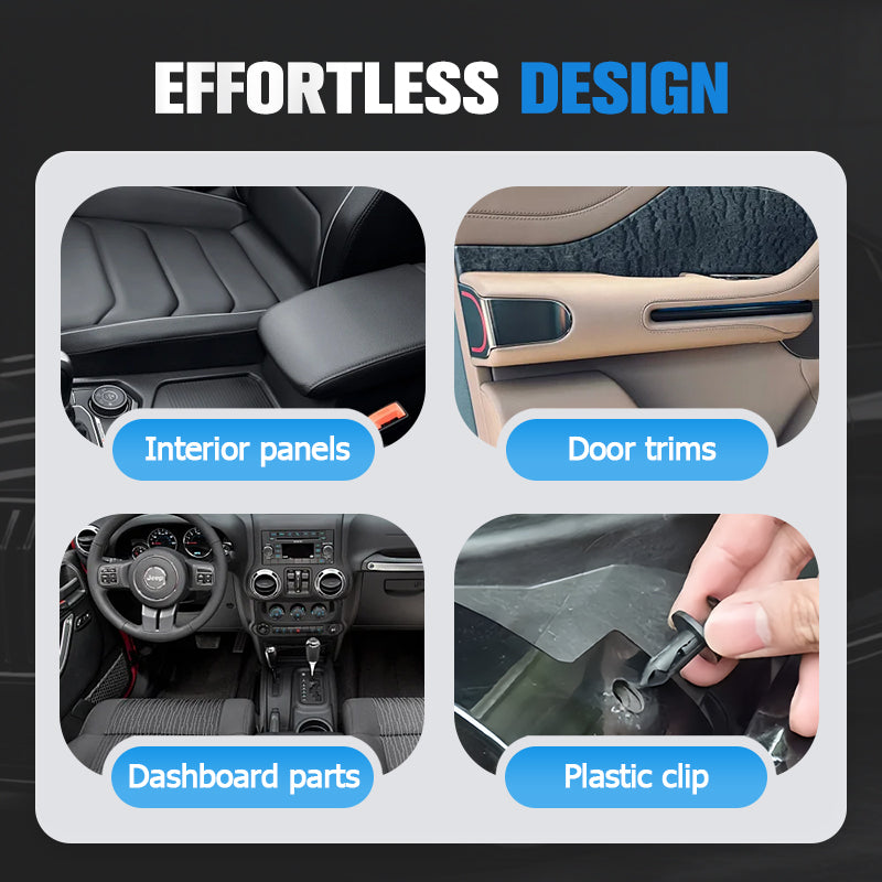 Pince pour retirer les clips de garniture automobile