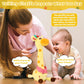 Girafe en peluche musicale avec sons réglables