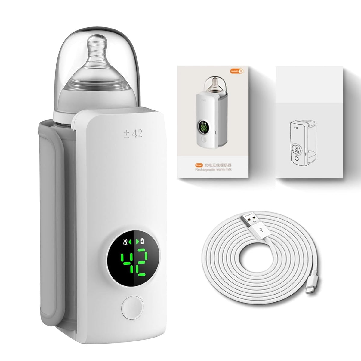 Chauffe-biberon portable