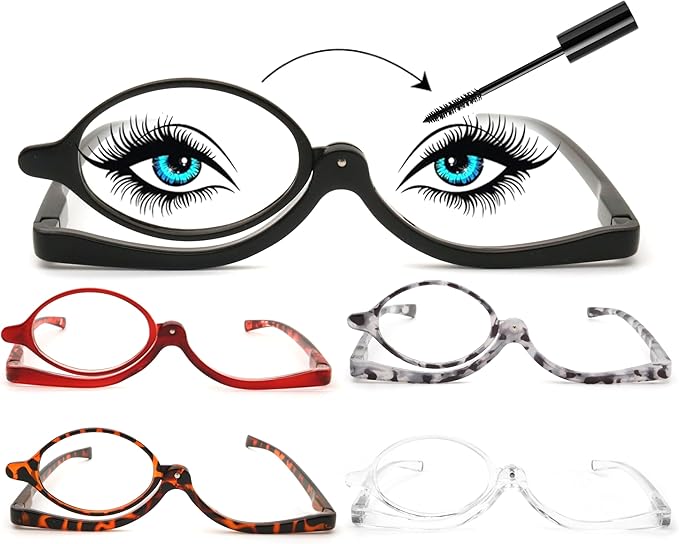 Lunettes grossissantes pour maquillage