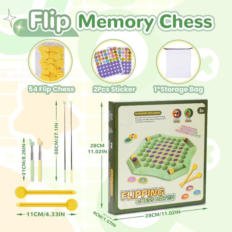 Jeu de mémoire à motifs fruits ou animaux