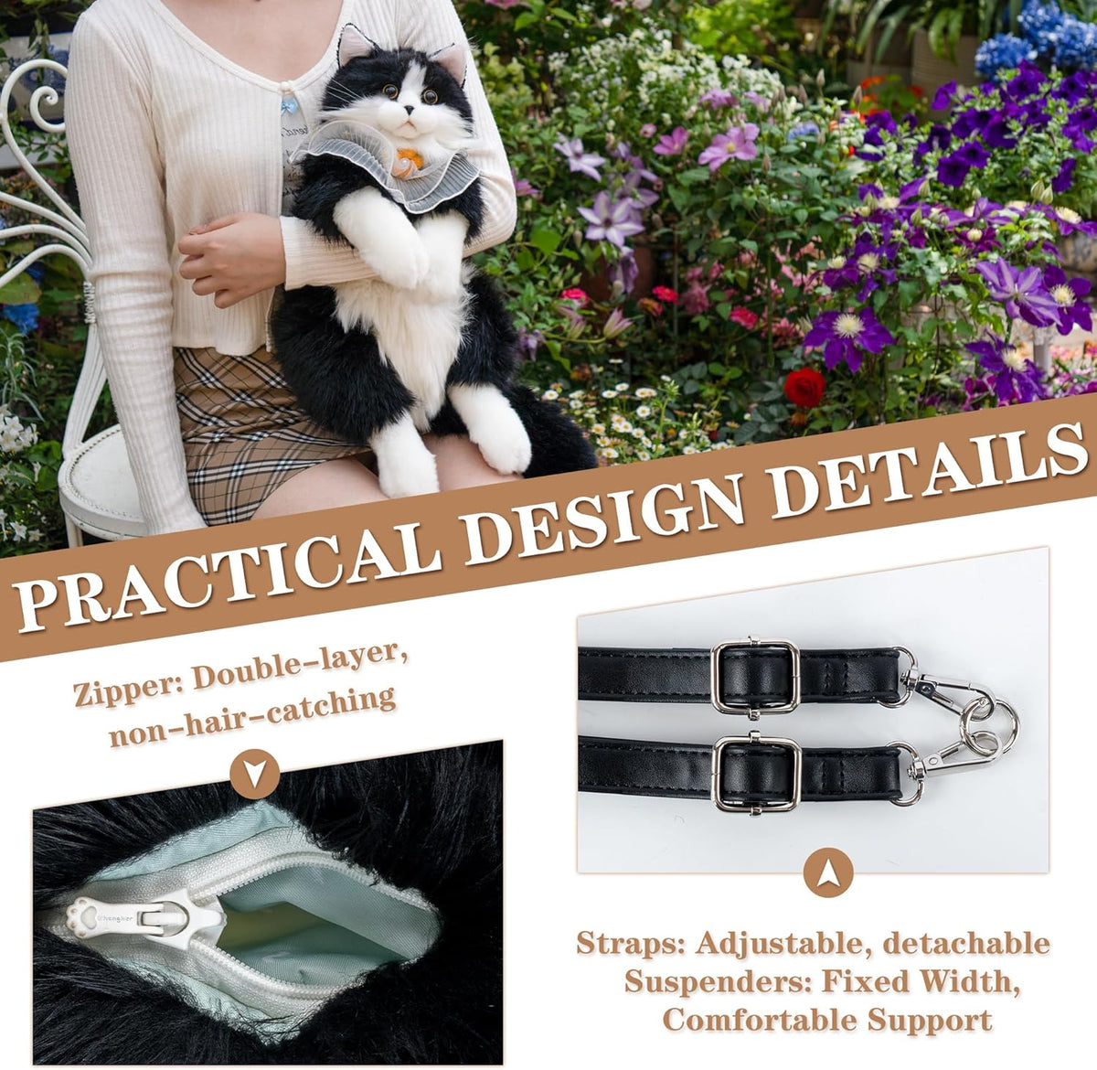 Sac en forme d’animal en peluche