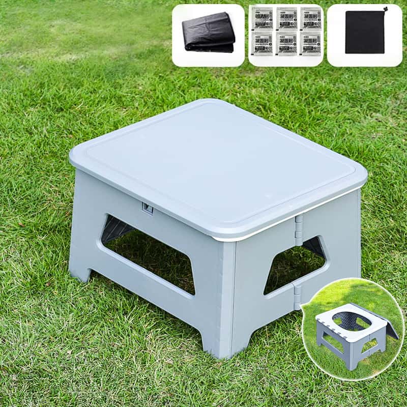Toilettes portatives pliantes pour camping