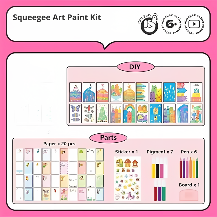 Kit de dessin et coloriage pour enfants